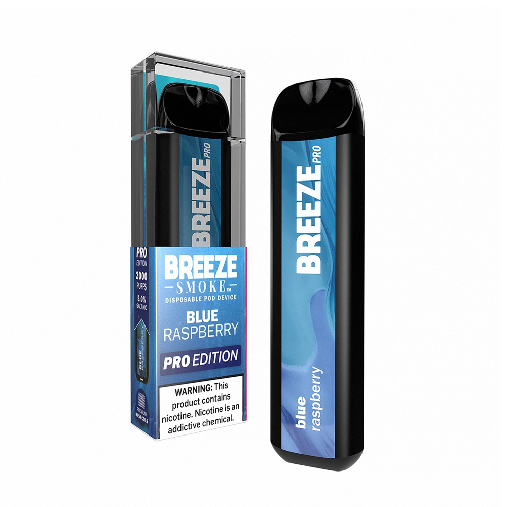 Breeze Pro 2000 Puffs Blue Raspberry