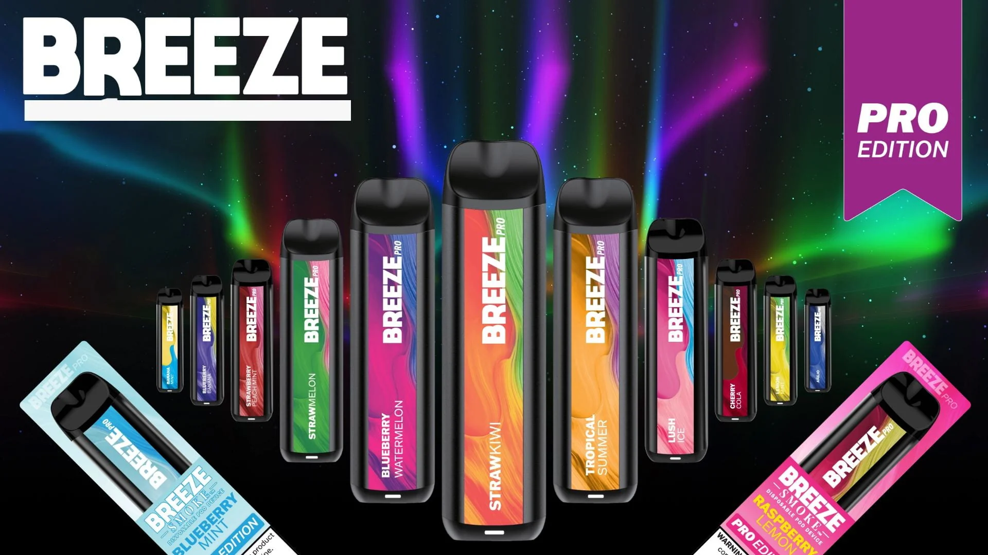 Breeze Pro Flavors