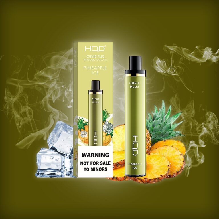 HQD Cuvie Plus 1200 Puffs Pineapple Ice