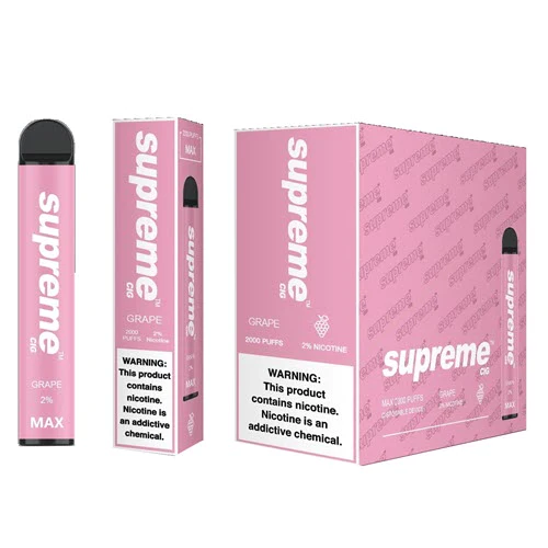 Exploring The Captivating Flavors of Supreme Max Disposable Vape