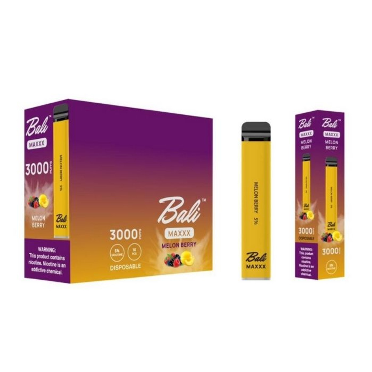 Bali Maxxx Disposable Vape Device 3000 Puffs