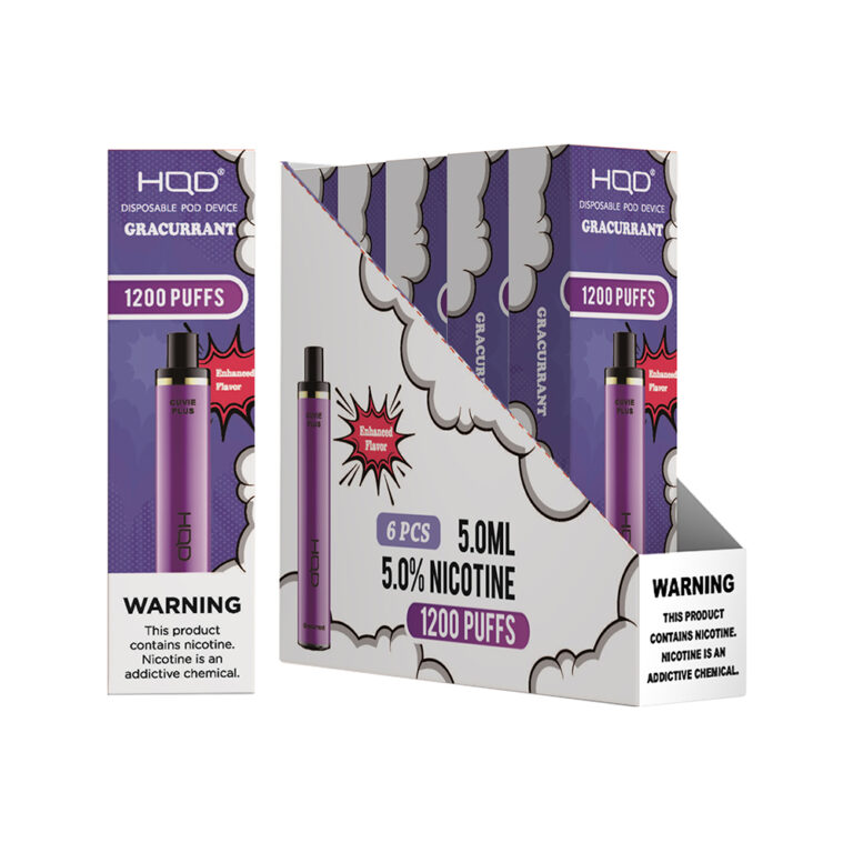 HQD Cuvie Plus 1200 Puffs Gracurrant