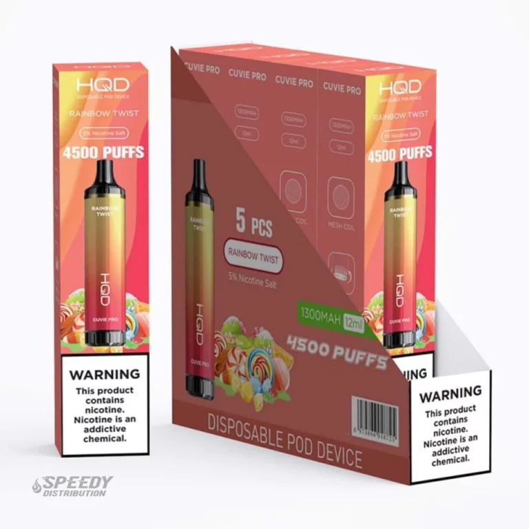 HQD Cuvie Pro 4500 Puff Disposable Vape