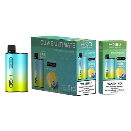 HQD Cuvie Ultimate 5000 Puff Disposable Vape