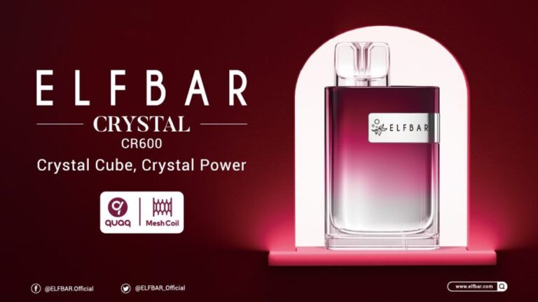 ELFBAR Launches CR600: A Stylish And Flavourful Vape Experience