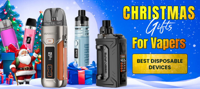 Festive Vaping Delights: Top 5 Christmas Gift Ideas For Vapers In 2023