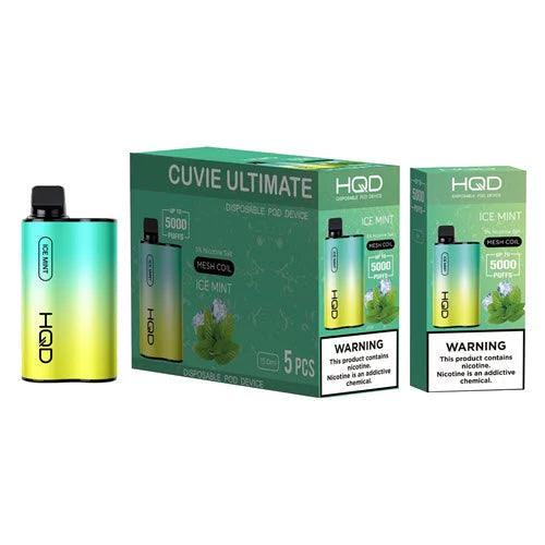 HQD Cuvie Ultimate 5000 Puff Disposable Vape