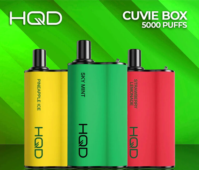 HQD Cuvie box Disposable Vape 5000 Puffs