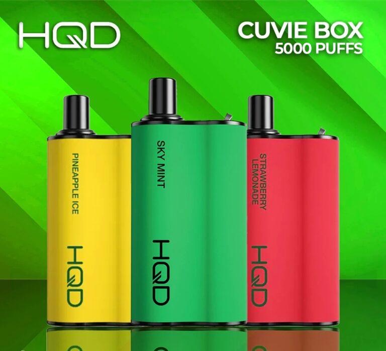 HQD Cuvie box Disposable Vape 5000 Puffs